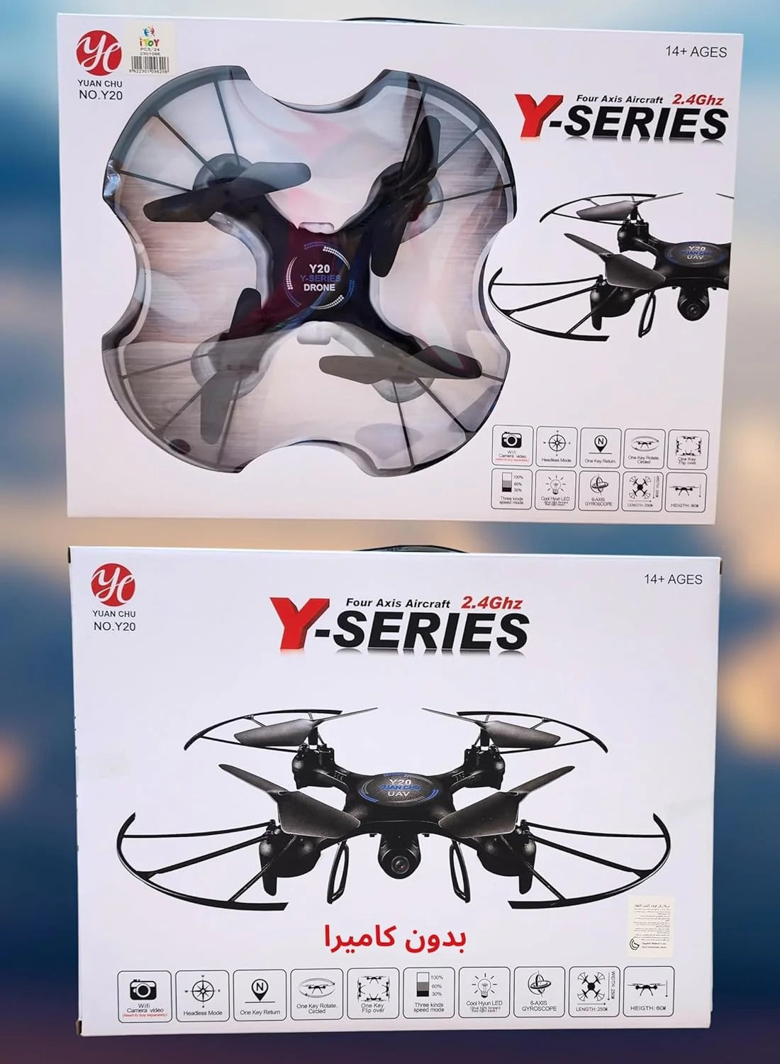 RC Drone – Beginner Friendly 6-Axis Gyro Quadcopter with LED Lights