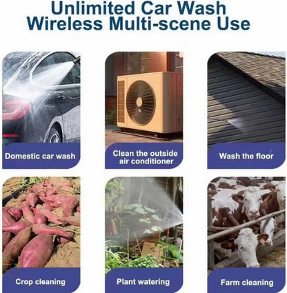 Double Battery Car Washer Gun