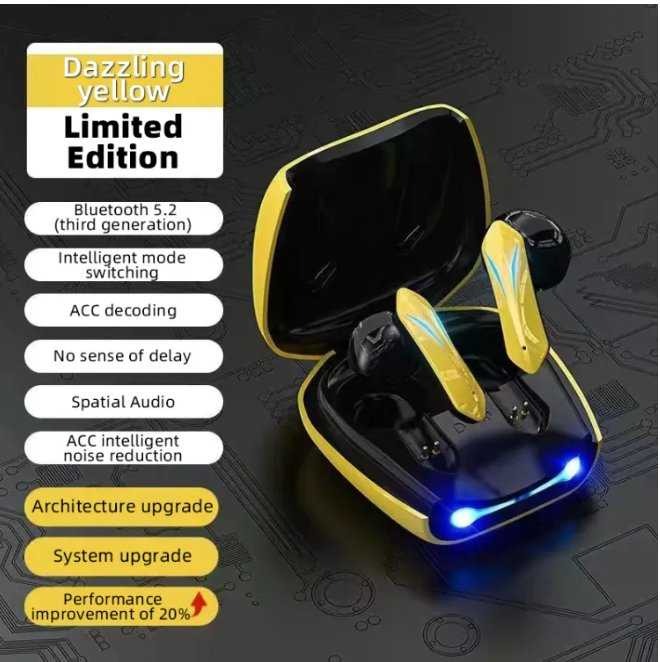 Title Wireless Earbuds Gaming Earphone-Bluetooth 5.0 True Wireless