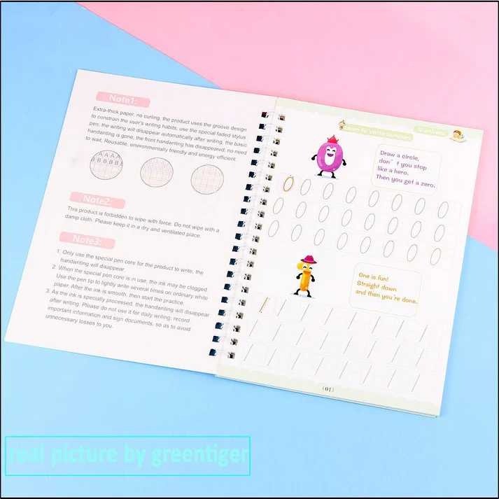 Magic Handwriting Practice Book